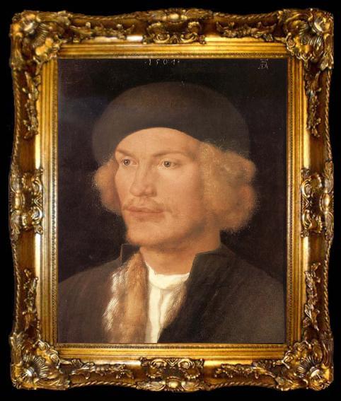 framed  Albrecht Durer Portrait of a Young Man, ta009-2